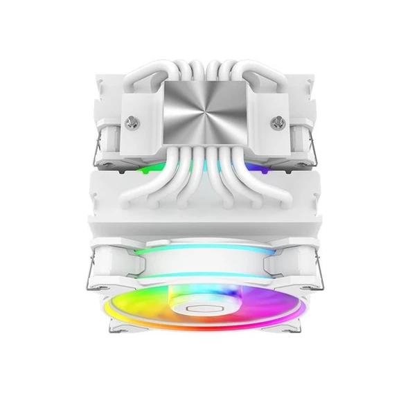 COOLERMASTER HYPER 622 HALO ARGB AM5-1700P HAVA SOĞUTMALI DUAL İŞLEMCİ FANI BEYAZ - 5