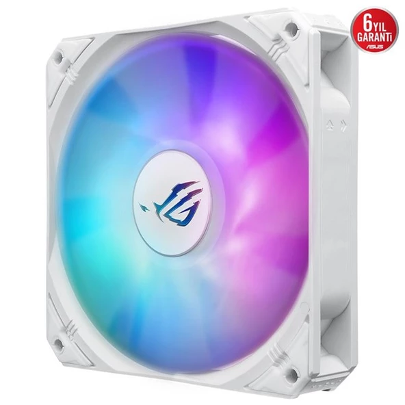 ASUS 360MM ROG STRIX III 360 ARGB AM5-1700P SIVI SOĞUTMALI İŞLEMCİ FANI BEYAZ - Resim 9