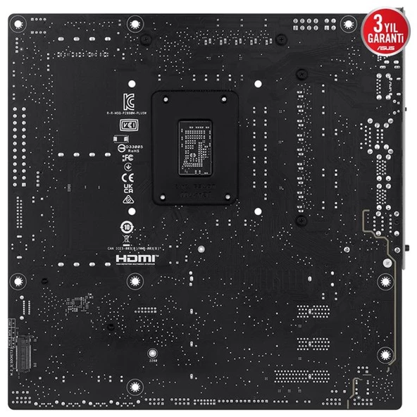 ASUS PRIME Z890M-PLUS WIFI-7 DDR5 HDMI DP PCIE 5.0 1851p mATX - Resim 4