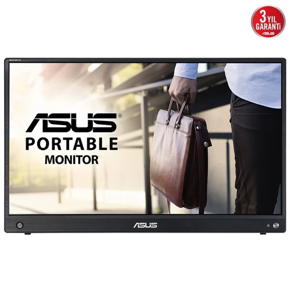 ASUS 15.6" IPS ZENSCREEN GO MB16AWP mHDMI TYPE-C Kablosuz Bataryalı Taşınabilir Monitör