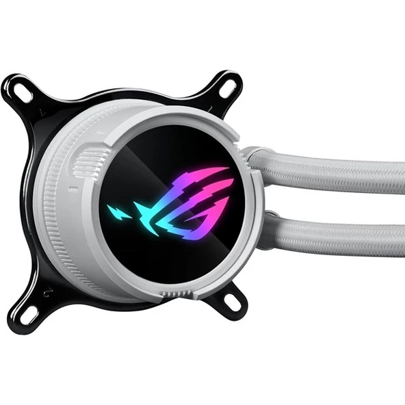 ASUS 360MM ROG STRIX LC III ARGB AM5-1700P SIVI SOĞUTMALI İŞLEMCİ FANI BEYAZ - 4