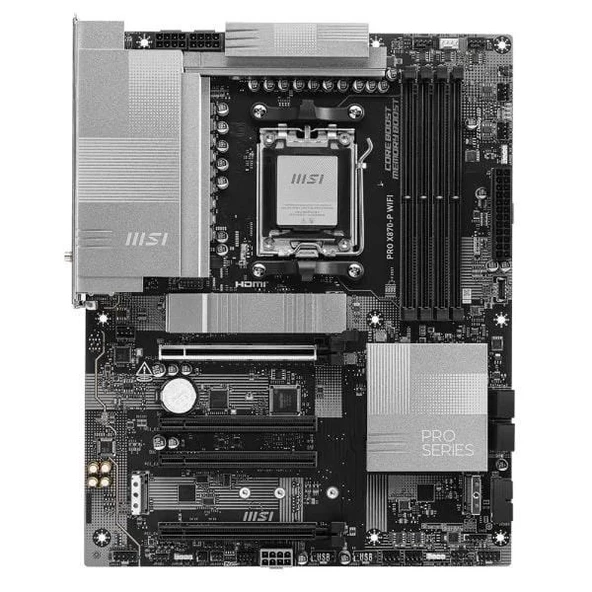 MSI PRO X870-P WIFI-7 DDR5 HDMI-DP PCIE 5.0 AM5 ATX - 2