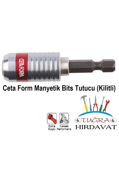 1/4"BİTS TUTUCU KİLİTLİ-60MM