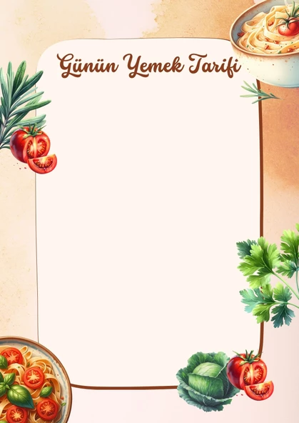 Haftalık Diyet Planı YAZ-SİL (Silinebilir Kalem Hediye) - 7