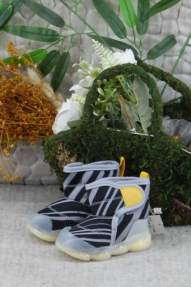 Vicco 943.E24K.482 Gri Helyum Işıklı Erkek Çocuk Bot - Resim 3