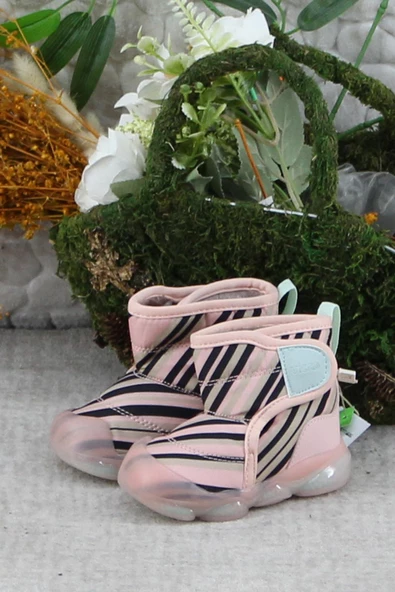 Vicco 943.B24K.482 Pudra Helyum Işıklı Kız Çocuk Bot - Resim 3