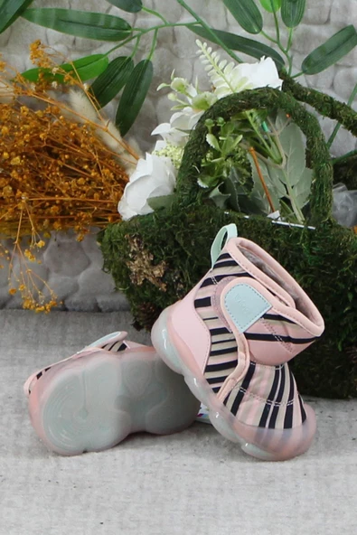 Vicco 943.B24K.482 Pudra Helyum Işıklı Kız Çocuk Bot - Resim 5