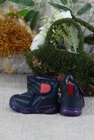 Vicco 943.E24K.482 Lacivert Helyum Işıklı Erkek Çocuk Bot - Resim 4