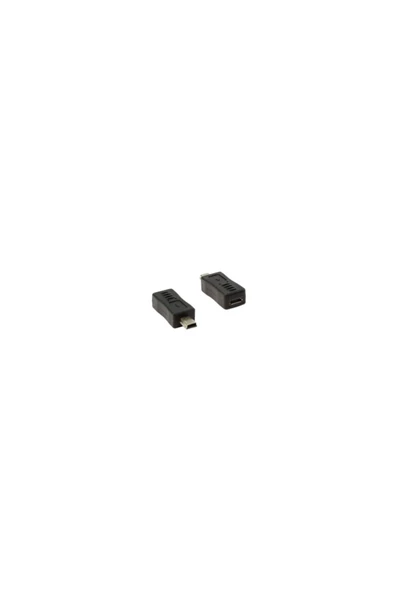 Mini Usb Male To Micro Usb Female B Type Charger Adapter Connector Converter - 1
