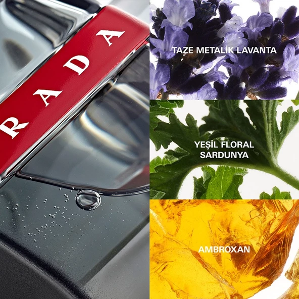 Prada Luna Rossa Carbon EDT 100ML Erkek Parfümü - 2