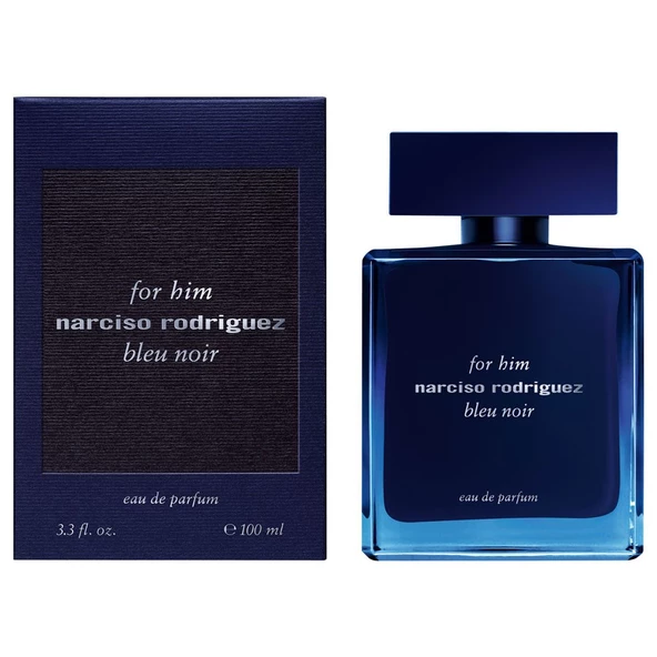 Narciso Rodriguez For Him Bleu Noir EDP 100ML Erkek Parfüm - Resim 2