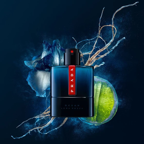 Prada Luna Rossa Ocean EDT 100ML Erkek Parfümü - 3