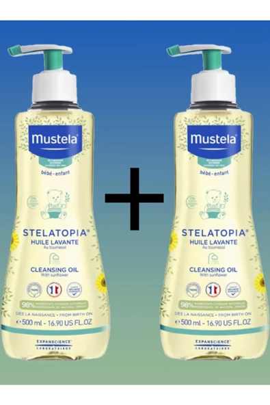 Mustela Stelatopia Temizleme Yağı 500 ml 2 Adet