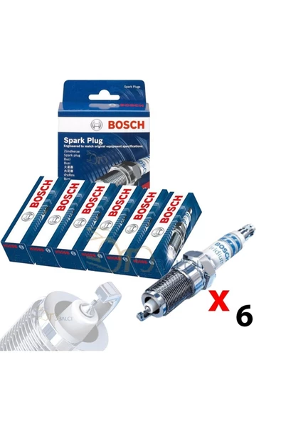 Bosch Opel Omega B Iridyum Buji Lpg 2.5 V6 1994-2003 6 Adet