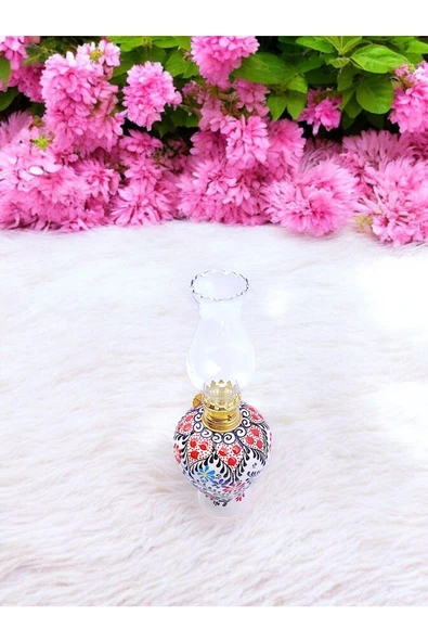 sharpart  Sharp&art Çini El Işlemesi Dekoratif Gaz Lambası - Resim 4