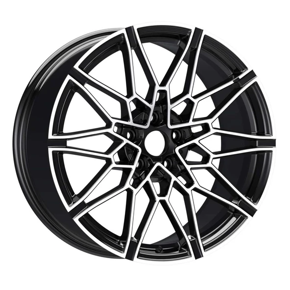 EMR-A338-01 8.5x19"-5x112 ET30 66.6 Black Diamond Jant (4 Adet)
