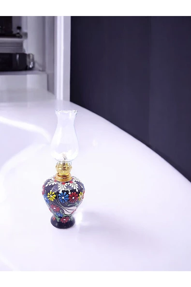 sharpart  Sharp&art Çini El Işlemesi Dekoratif Gaz Lambası - 7