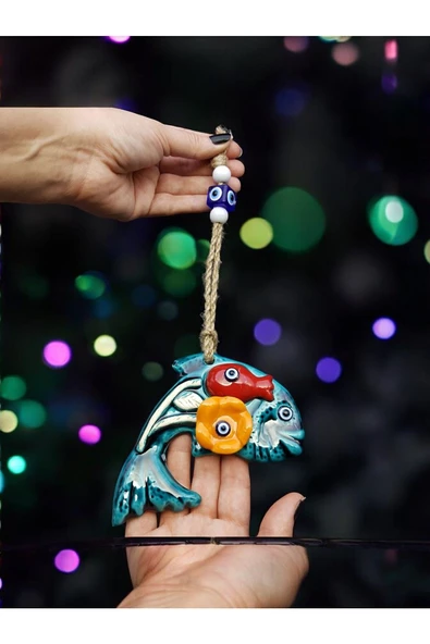 sharp&art  Bahçe,duvar Ve Kapılar Için Askılı,nazar Boncuklu Çini Süslemeler,10 Farklı Model - Resim 2