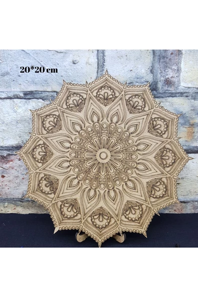 sharpart  sharp&art Ahşap Mandala Hobi Boyama Setleri - 3