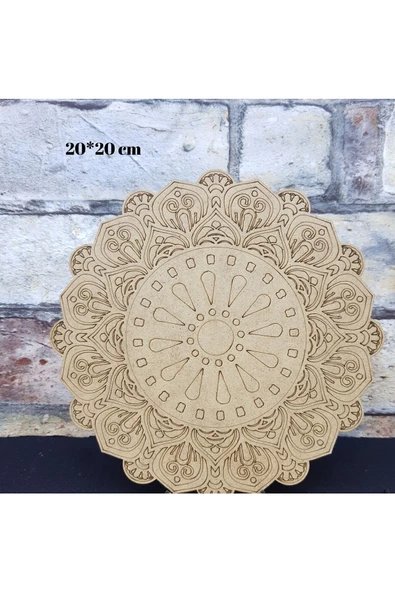 sharpart  sharp&art Ahşap Mandala Hobi Boyama Setleri - 3