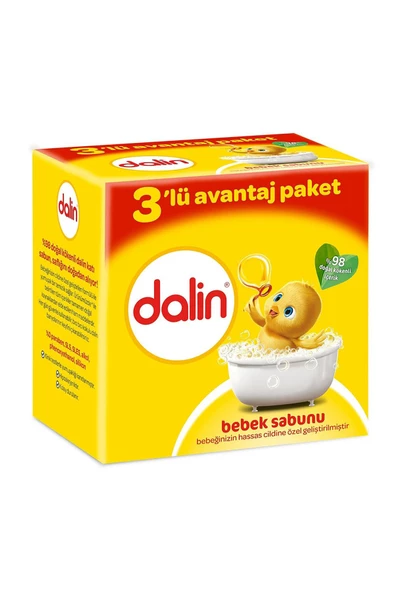 Bebe Sabun 100 gr (3LÜ AVANTAJ PAKETİ)