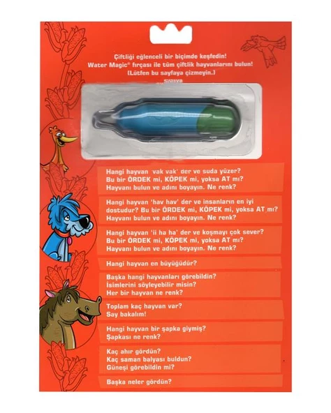 Çiftlikteki Hayvanlar Water Magic Yumurcak Yayınları - 2