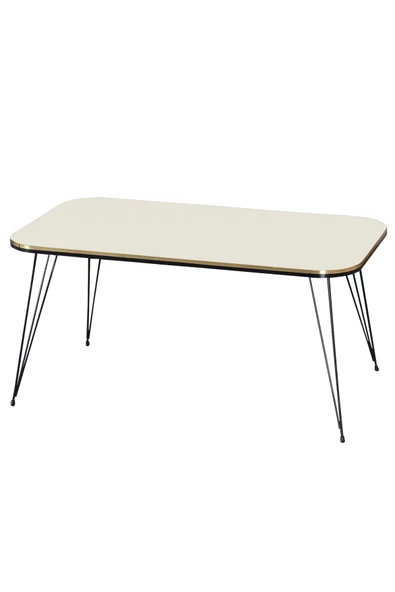 Gold Falez Orta Sehpa Kr Gold Beyaz Tel - Resim 2