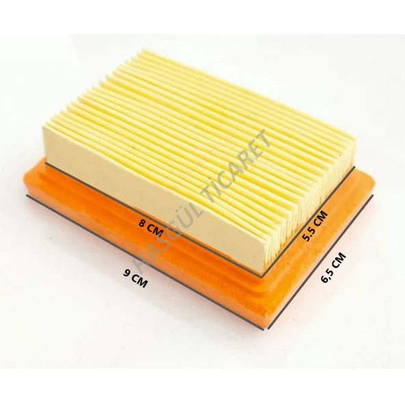 Hsgl Oleo-mac 753/453-efco 755/8550/8535 Tırpan hava filtresi - 3