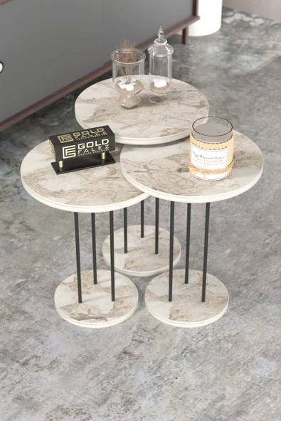 Gold Falez ORTA SEHPA VE ZİGON SEHPA TERRA SET EFES - Resim 3