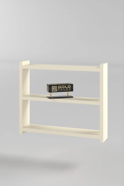 Gold Falez Mutfak Rafı Tezgah Üstü Organizer Krem - 5