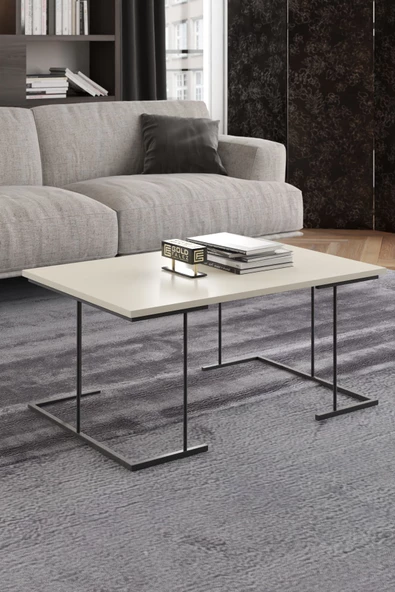 Gold Falez ORTA SEHPA SOLO KREM ürün görseli 1