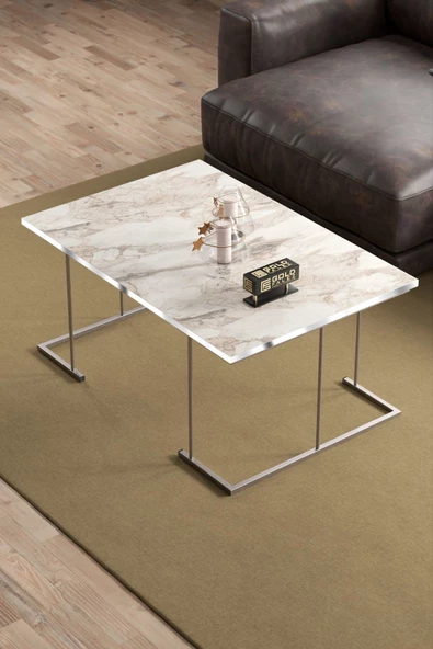 Gold Falez ORTA SEHPA SOLO GÜMÜŞ EFES - Resim 2