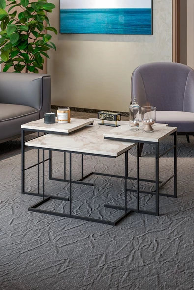 Gold Falez ORTA SEHPA VE ZİGON SEHPA SOLO SET EFES