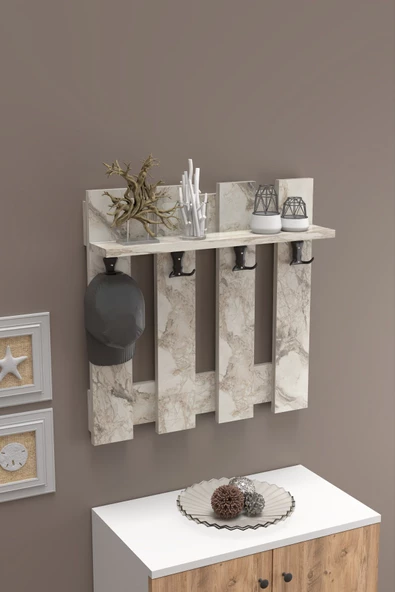 Gold Falez ASKILIK PORTMANTO ÇİT DUVAR ASKILIĞI ELBİSE ASKILIĞI EFES - 4