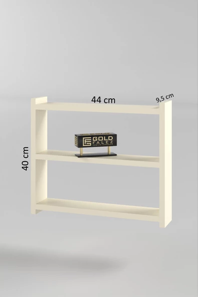 Gold Falez Mutfak Rafı Tezgah Üstü Organizer Krem - 4