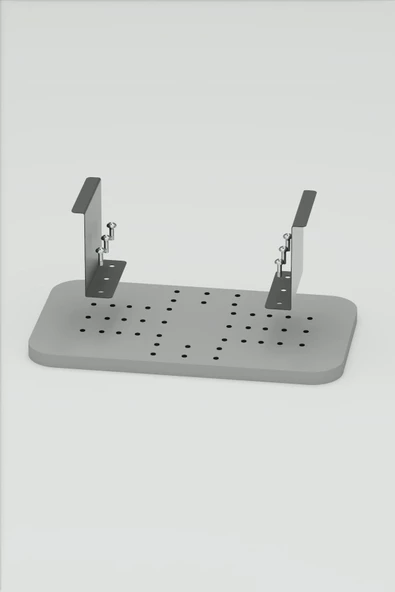 Gold Falez Yan Sehpa Ayarlanabilir Tepsi DİKDÖRTGEN Dekoratif Modern Yatay Dikey Koltuk Sehpası EFES - Resim 6