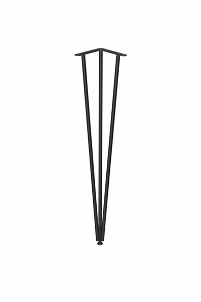 ilkal Tel Masa Ayakları 4 Adet 70 Cm Firkete Ayak - Masa Ayakları - Tek Ebat - 2