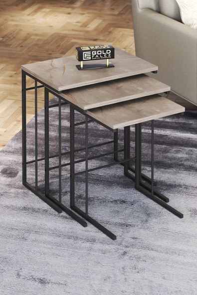 Gold Falez ZİGON SEHPA SOLO GORDİON ürün görseli 1