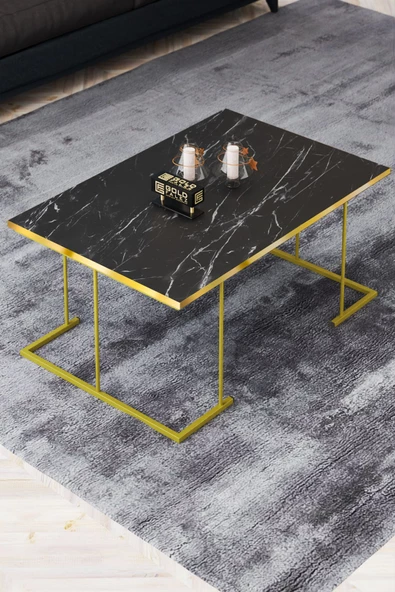 Gold Falez ORTA SEHPA VE ZİGON SEHPA SOLO SET GOLD BENDİR - Resim 4