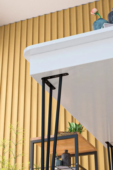 ilkal Tel Masa Ayakları 4 Adet 70 Cm Firkete Ayak - Masa Ayakları - Tek Ebat - 4