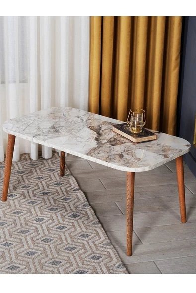 Gold Falez Orta Sehpa KR  Torna Efes  Ahşap ürün görseli 1