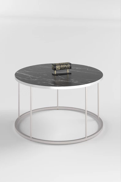 Gold Falez ORTA SEHPA VE ZİGON SEHPA TERRA SET GÜMÜŞ BENDİR - 3