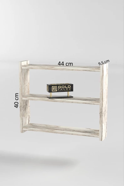 Gold Falez Mutfak Rafı Tezgah Üstü Organizer Efes - 5