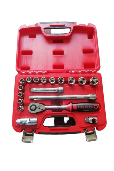 CETA LOKMA SETİ 18 PARÇA 1/2 PLASTİK ÇNT - 2