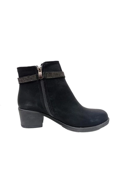 Sdf 312 Yağlı Deri Trend Fashion Kadın Bot - Resim 2