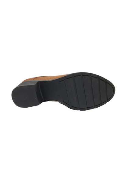 Gizem 211-21 Süet Fermuarlı Fashıon Kadın Bot - Resim 6