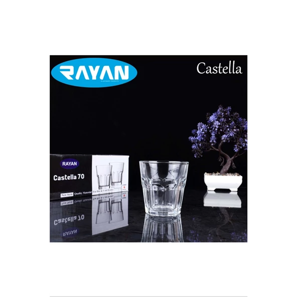 Castella 70 Model 6'lı Su Bardağı Royaleks-81732