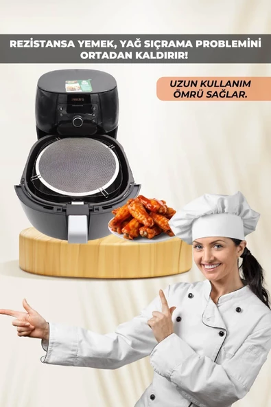 Philips Yağ Sıçratmaz Tel, Xxl Airfryer Ve Büyük Modeller Ile Uyumlu