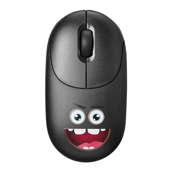 Mouse Kablosuz 2.4 Ghz Siyah Kabartmalı Everest SM-26 FASHION Siyah - 2