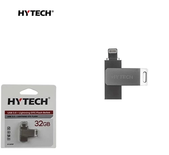 Flash Bellek 32 GB Otg Lightning 3.0 Hytech HY-XUFOIP32